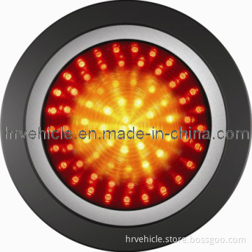4'' Round LED Stop Tail Indicator Lamp Truck Trailer